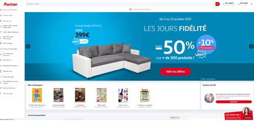 Site Auchan.fr