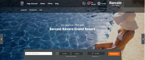 Commandez avec Barcelo.com