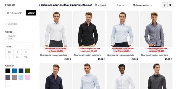 La collection de prêt à porter Celio