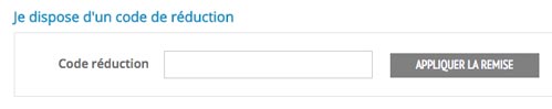 Utiliser un code réduction sur Conforama