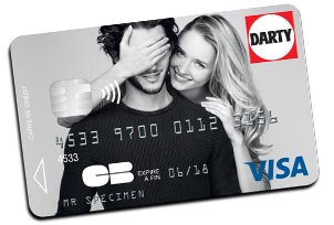 La carte de paiement Darty