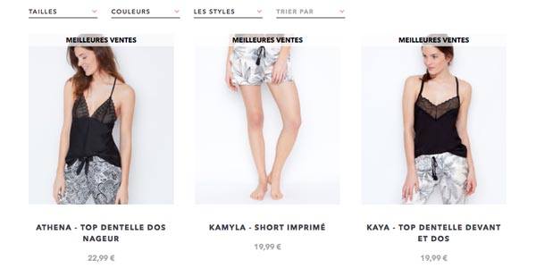 Des milliers de tenues sur Etam.com