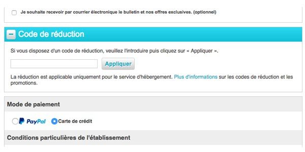 Utiliser votre code de réduction sur Hotelopia