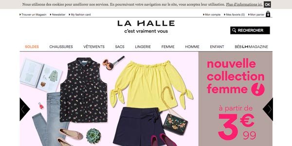 Accueil du site lahalle.com