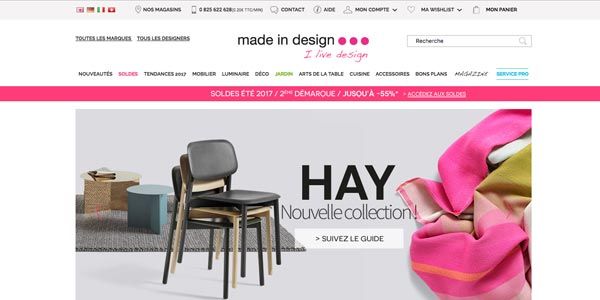 La boutique Made in design