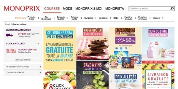 Accueil boutique Monoprix.fr
