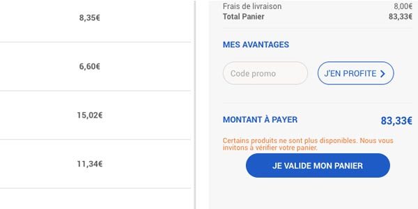 Saisir votre code promo Carrefour Ooshop