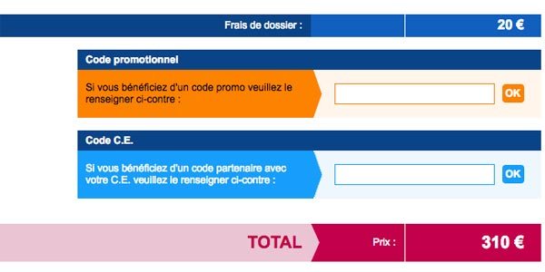 Saisir code promotionnel sur Residence-nemea.com