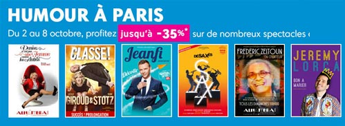 Billets humour sur Ticketmaster