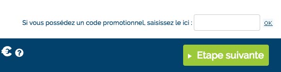 Saisir un code promo sur Travelski