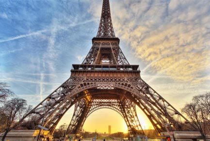Découvrir sommet de la Tour Eiffel