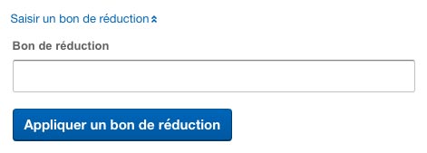 Ajouter un bon de réduction SNCF Connect