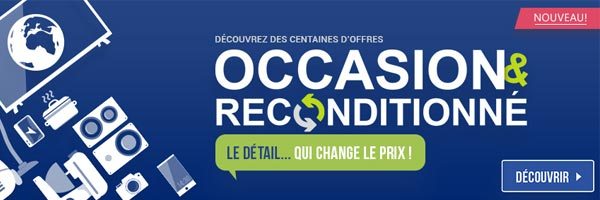 Produits reconditionnés sur Webdistrib.com