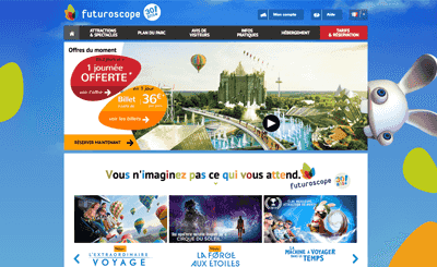 Le site Futuroscope