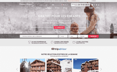 Le site Madame Vacances