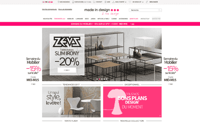 Le site Made in Design